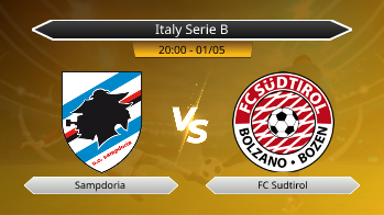 Italy Serie B Sampdoria VS FC Sudtirol