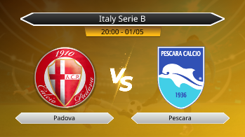 Italy Serie B Padova VS Pescara