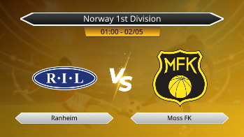 Norway 1st Division Ranheim VS Moss FK