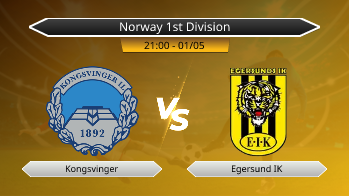 Norway 1st Division Kongsvinger VS Egersund IK