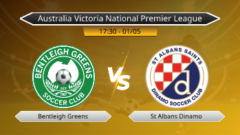 Australia Victoria National Premier League Bentleigh Greens VS St Albans Dinamo