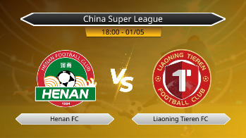 China Super League Henan FC VS Liaoning Tieren FC