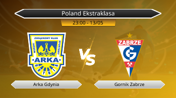 Poland Ekstraklasa Arka Gdynia VS Gornik Zabrze