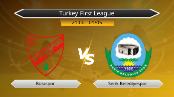 Turkey First League Boluspor VS Serik Belediyespor
