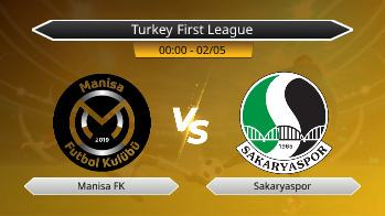 Turkey First League Manisa FK VS Sakaryaspor