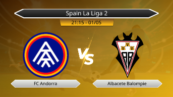Spain La Liga 2 FC Andorra VS Albacete Balompie
