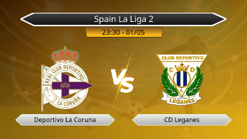 Spain La Liga 2 Deportivo La Coruna VS CD Leganes