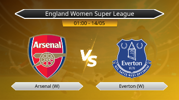 England Women Super League Arsenal (W) VS Everton (W)