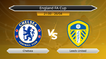 England FA Cup Chelsea VS Leeds United
