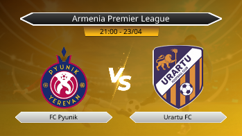 Armenia Premier League FC Pyunik VS Urartu FC