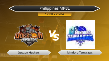 Philippines MPBL Quezon Huskers VS Mindoro Tamaraws