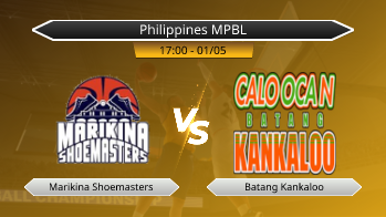 Philippines MPBL Marikina Shoemasters VS Batang Kankaloo