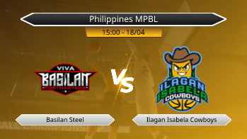 Philippines MPBL Basilan Steel VS Ilagan Isabela Cowboys
