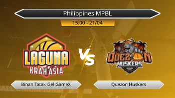 Philippines MPBL Binan Tatak Gel GameX VS Quezon Huskers