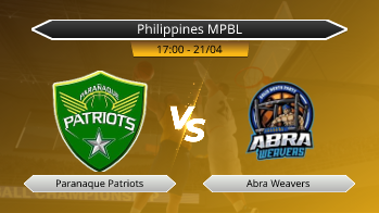 Philippines MPBL Paranaque Patriots VS Abra Weavers