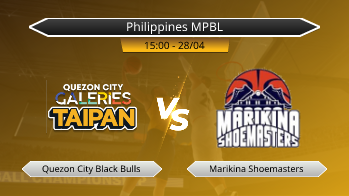 Philippines MPBL Quezon City Black Bulls VS Marikina Shoemasters