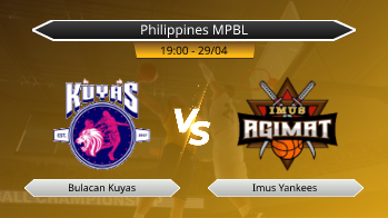 Philippines MPBL Bulacan Kuyas VS Imus Yankees
