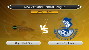 New Zealand Central League Upper Hutt City VS Napier City Rovers