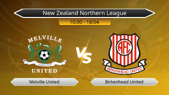 New Zealand Northern League Melville United VS Birkenhead United