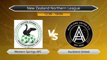 New Zealand Northern League Western Springs AFC VS Auckland United