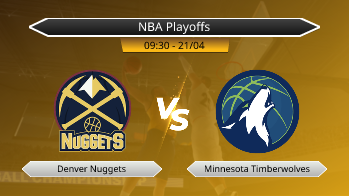 NBA Playoffs Denver Nuggets VS Minnesota Timberwolves