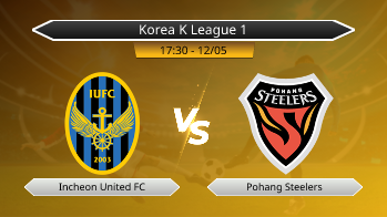 Korea K League 1 - Incheon United FC vs Pohang Steelers