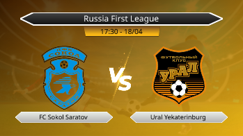 Russia First League FC Sokol Saratov VS Ural Yekaterinburg