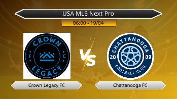 USA MLS Next Pro Crown Legacy FC VS Chattanooga FC