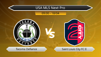 USA MLS Next Pro Tacoma Defiance VS Saint Louis City FC II