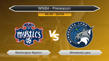 WNBA - Preseason Washington Mystics VS Minnesota Lynx
