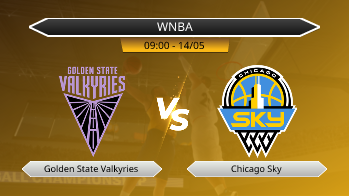 WNBA Golden State Valkyries VS Chicago Sky