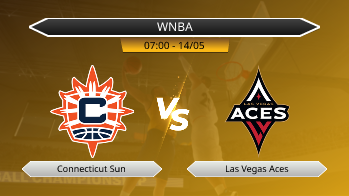 WNBA Connecticut Sun VS Las Vegas Aces