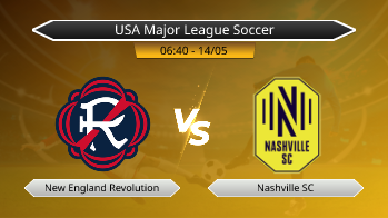 USA Major League Soccer New England Revolution VS Nashville SC