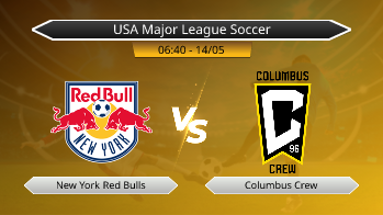 USA Major League Soccer New York Red Bulls VS Columbus Crew
