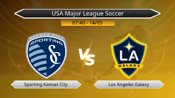 USA Major League Soccer Sporting Kansas City VS Los Angeles Galaxy