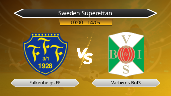 Sweden Superettan Falkenbergs FF VS Varbergs BoIS