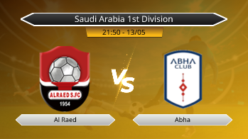 Saudi Arabia 1st Division Al Raed VS Abha