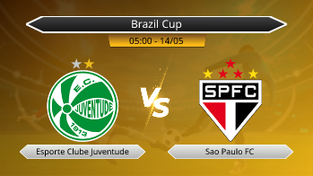 Brazil Cup Esporte Clube Juventude VS Sao Paulo FC