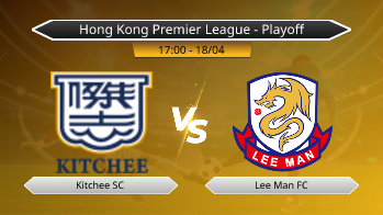Hong Kong Premier League - Playoff Kitchee SC VS Lee Man FC