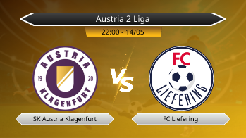 Austria 2 Liga SK Austria Klagenfurt VS FC Liefering