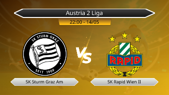 Austria 2 Liga SK Sturm Graz Am VS SK Rapid Wien II