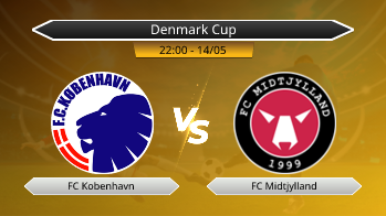 Denmark Cup FC Kobenhavn VS FC Midtjylland
