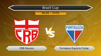 Brazil Cup CRB Maceio VS Fortaleza Esporte Clube