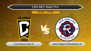 USA MLS Next Pro Columbus Crew II VS New England Revolution II
