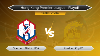 Hong Kong Premier League - Playoff Southern District RSA VS Kowloon City FC