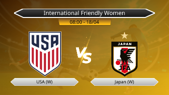 International Friendly Women USA (W) VS Japan (W)