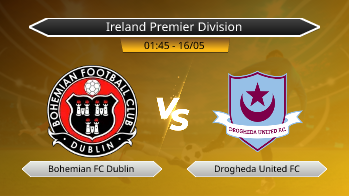 Ireland Premier Division Bohemian FC Dublin VS Drogheda United FC