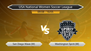 USA National Women Soccer League San Diego Wave (W) VS Washington Spirit (W)