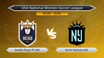 USA National Women Soccer League Seattle Reign FC (W) VS NJ-NY Gotham (W)