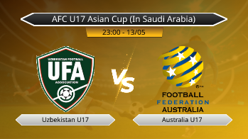 AFC U17 Asian Cup (In Saudi Arabia) Uzbekistan U17 VS Australia U17